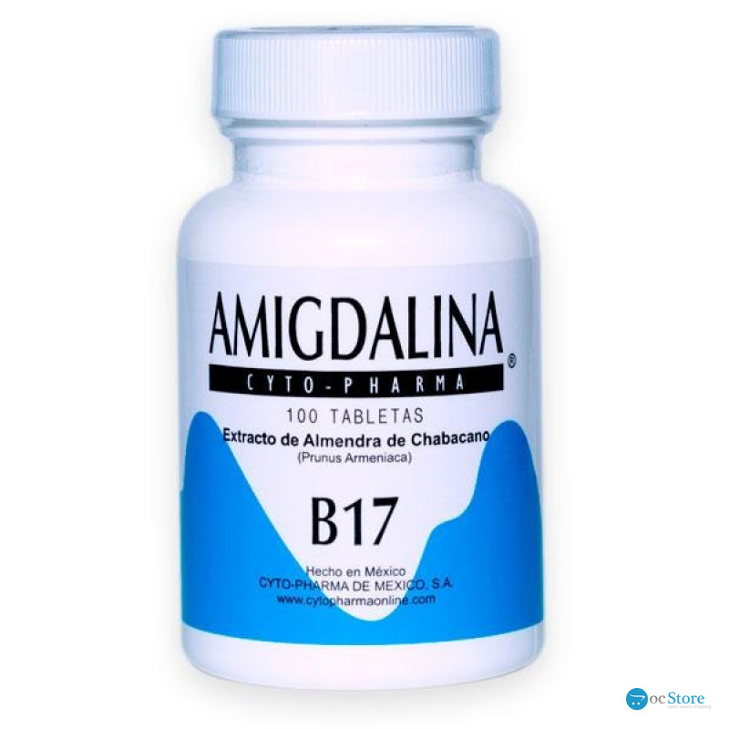 Вітамін B17, Amygdalina, Cyto Pharma, 500 мг, 100 таблеток
