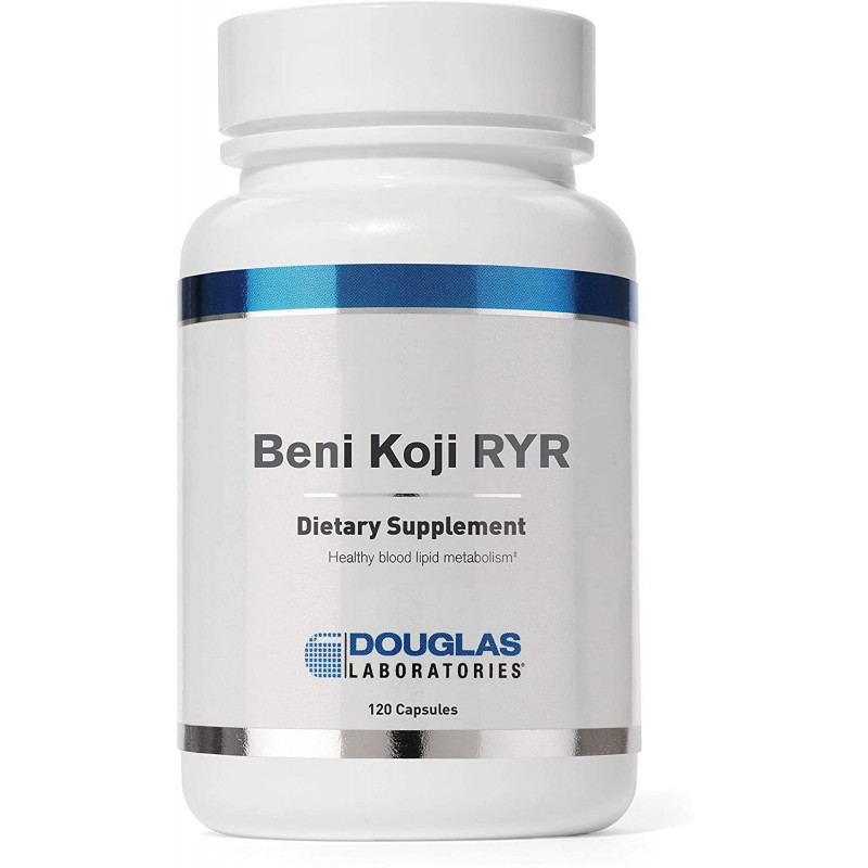 Ферментований червоний дріжджовий рис, Beni-Koji RYR, Douglas Laboratories, 120 капсул