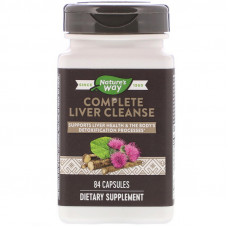 Підтримка печінки, Complete Liver Cleanse, Nature's Way, 84 капсули