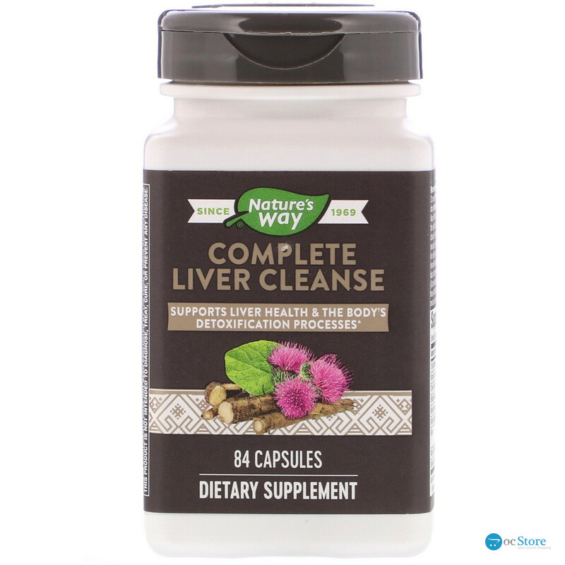 Підтримка печінки, Complete Liver Cleanse, Nature's Way, 84 капсули