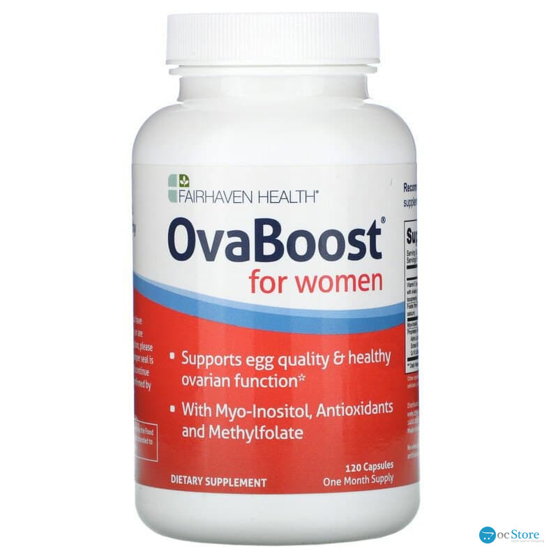 Здоров'я яйцеклітин для жінок, OvaBoost, Fairhaven Health, 120 кап.