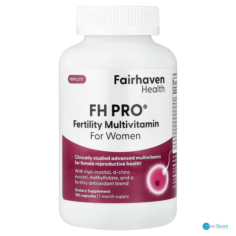 Репродуктивне здоров'я жінок, FH Pro for Women, Fairhaven Health, 180 капсул