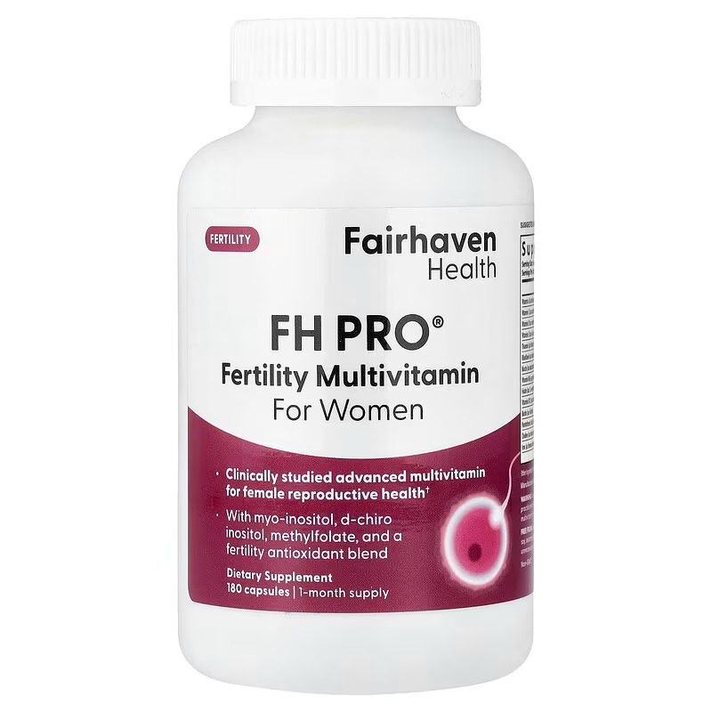 Репродуктивне здоров'я жінок, FH Pro for Women, Fairhaven Health, 180 капсул