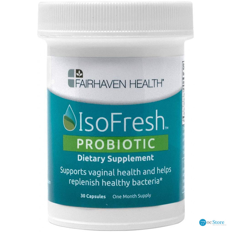 Пробіотик для балансу в жіночому організмі, IsoFresh Probiotic for Feminine Balance, Fairhaven Health, 30 капсул