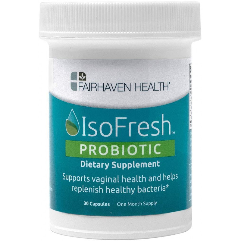 Пробіотик для балансу в жіночому організмі, IsoFresh Probiotic for Feminine Balance, Fairhaven Health, 30 капсул