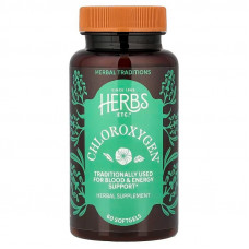 Хлорофіл концентрат, ChlorOxygen, Herbs Etc., 60 гелевих капсул