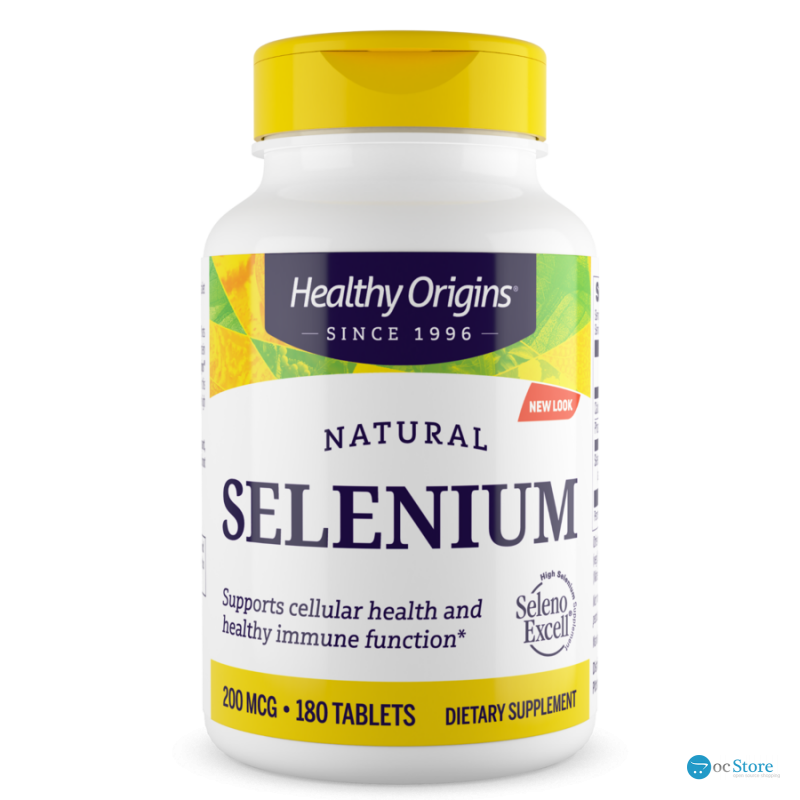 Селен, Seleno Excell, Healthy Origins, 200 мкг, 180 таблеток