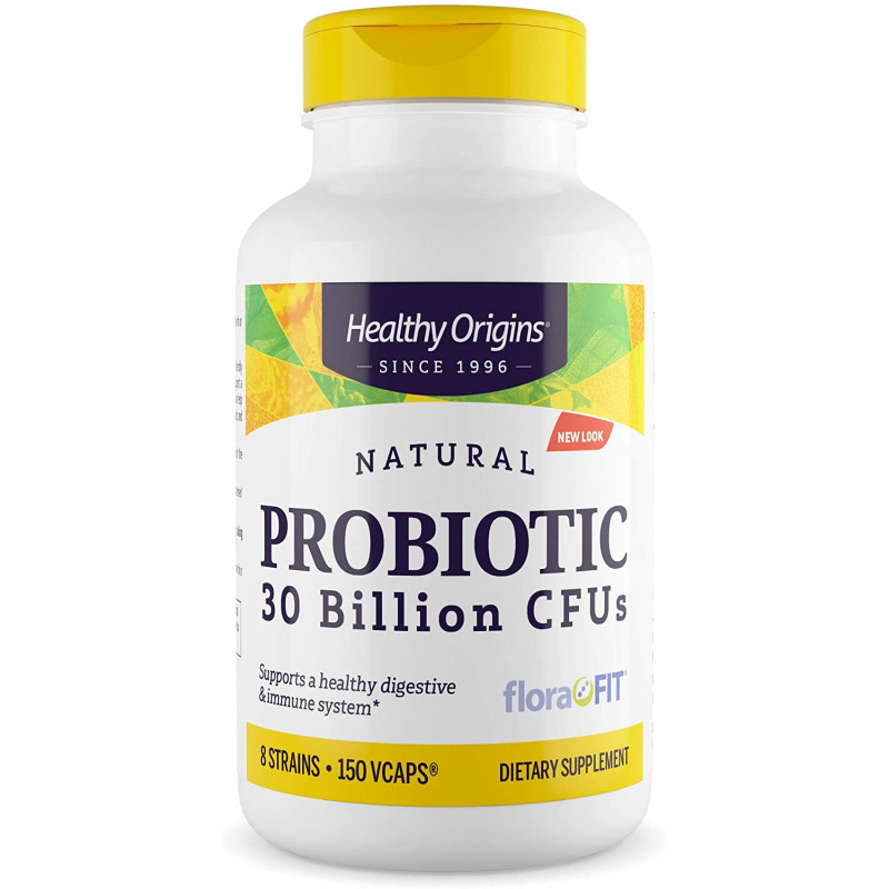 Пробіотики, Probiotic, Healthy Origins, 30 млрд. КУО, 150 вегетаріанських капсул