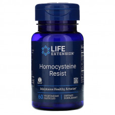 Резистентність гомоцистеїну, Homocysteine Resist, Life Extension, 60 капсул
