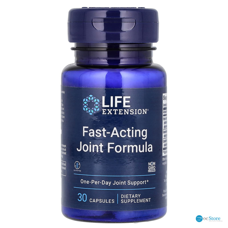 Комплекс для суглобів, Fast-Acting Joint Formula, Life Extension, 30 капсул