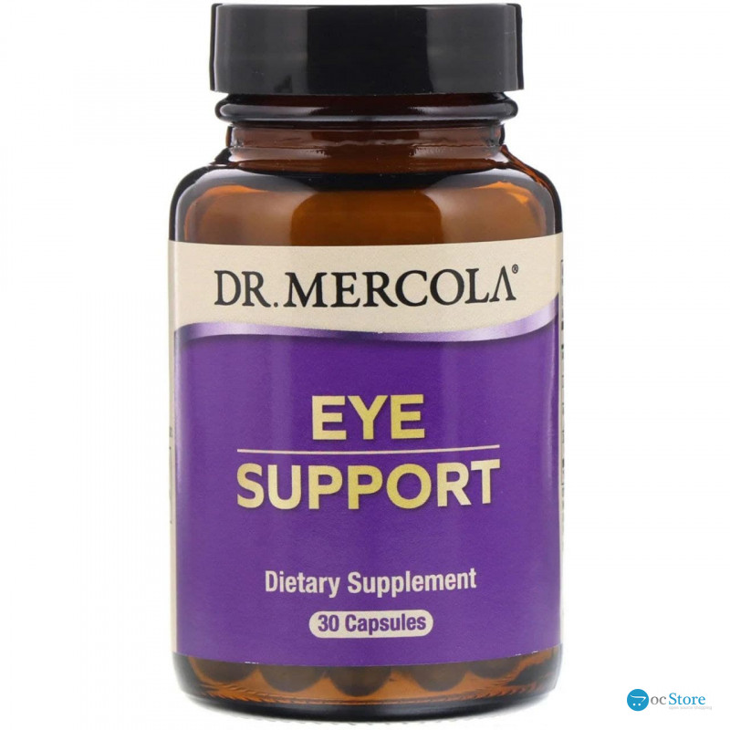 Вітаміни для очей з лютеїном, Eye Support, Dr. Mercola, 30 капсул