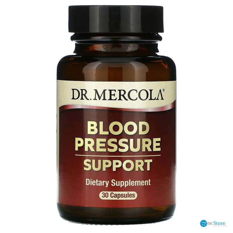 Підтримка артеріального тиску, Blood Pressure Support, Dr. Mercola, 30 капсул