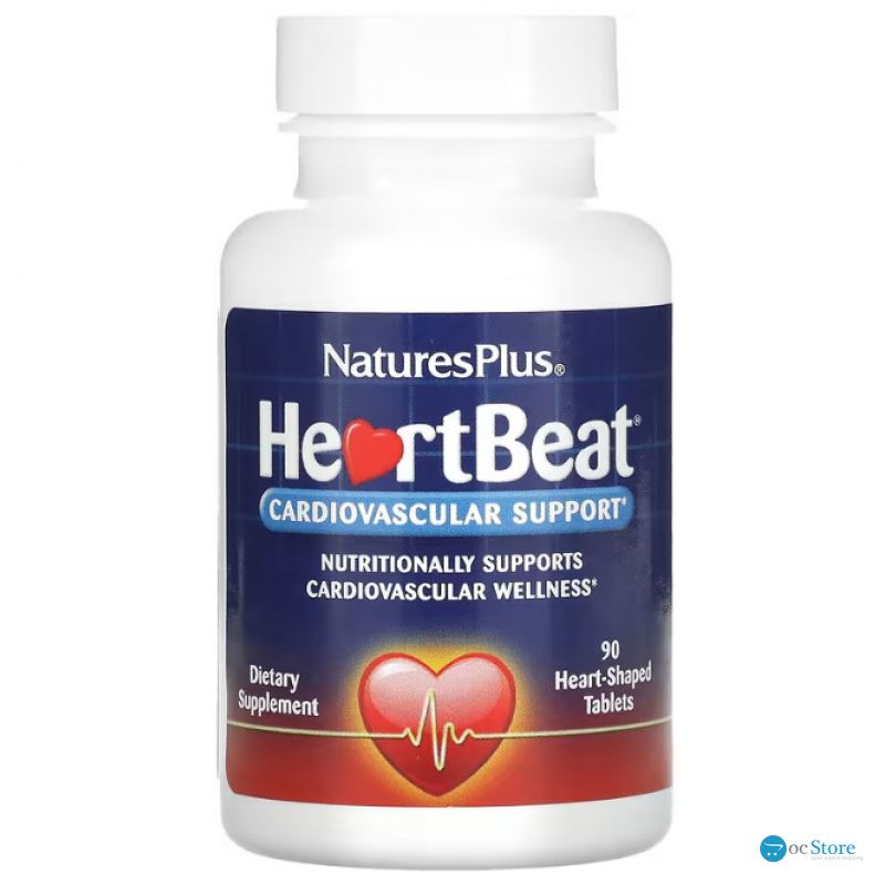Зміцнення серцево-судинної системи, Cardiovascular Support, Nature's Plus, 90 таблеток