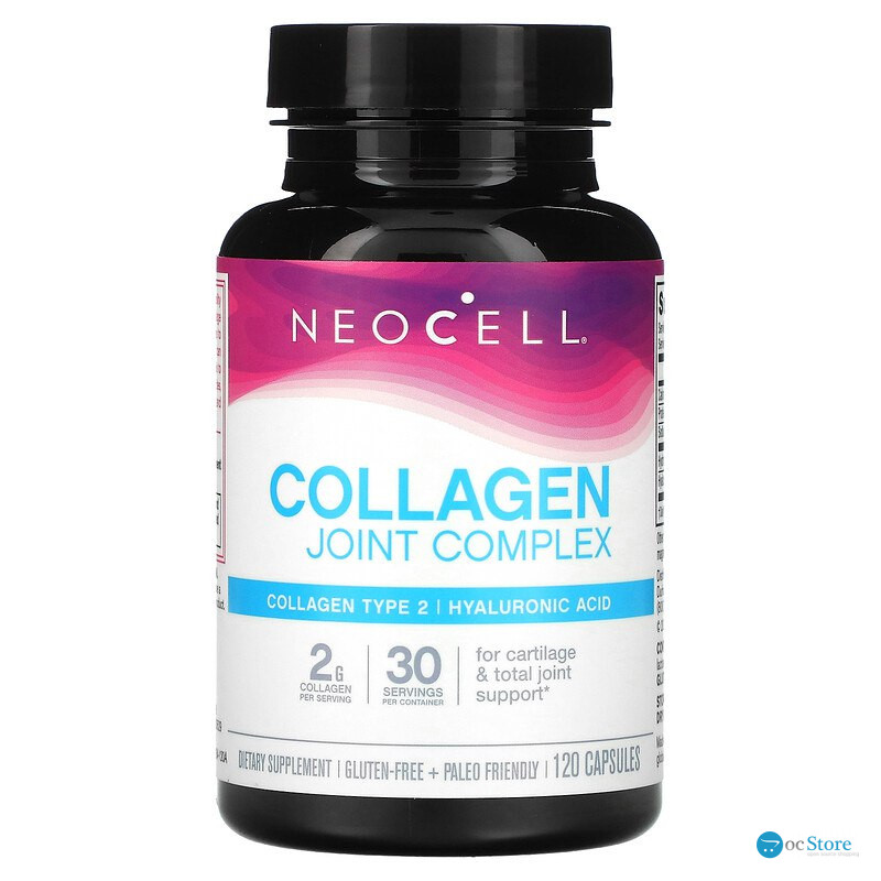 Колаген тип 2 і гіалуронова кислота, Collagen, Neocell, 120 капсул