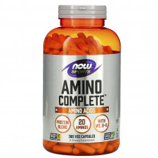 Аміно комплекс, Amino Complete, Now Foods, Sports, 360 вегетаріанських капсул