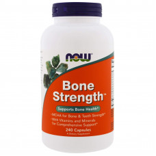 Міцні кістки, Bone Strength, Now Foods, 240 капсул