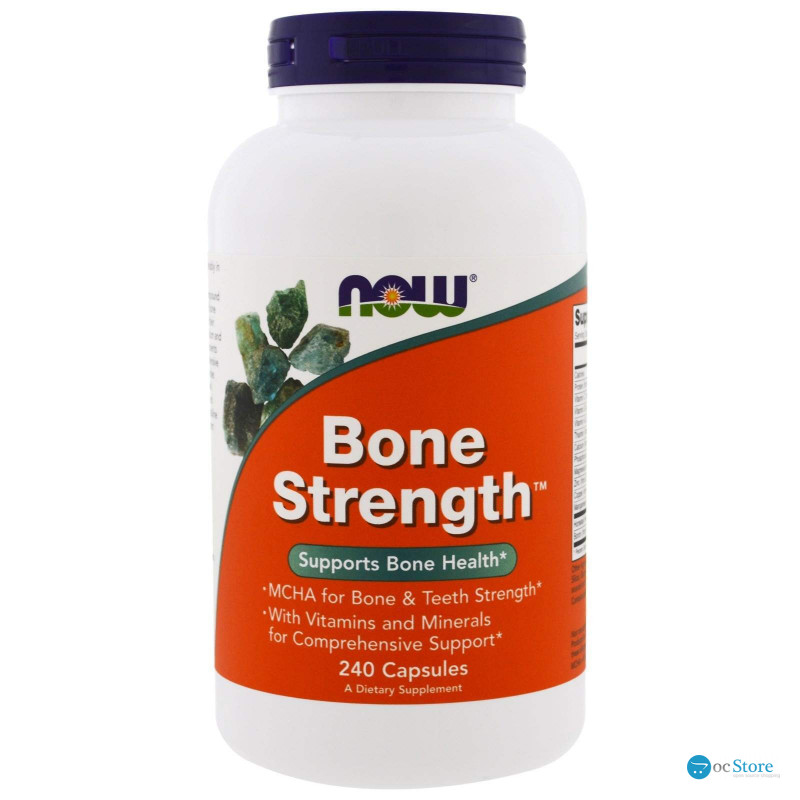 Міцні кістки, Bone Strength, Now Foods, 240 капсул