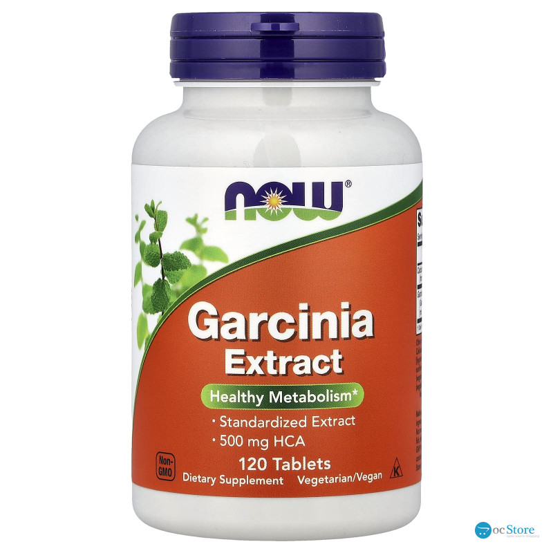 Гарцинія, Garcinia, Now Foods, 1000 мг, 120 таблеток