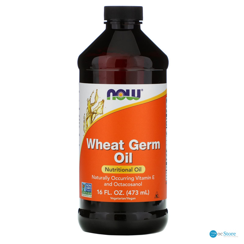 Масло зародків пшениці, Wheat Germ Oil, Now Foods, 473 мл