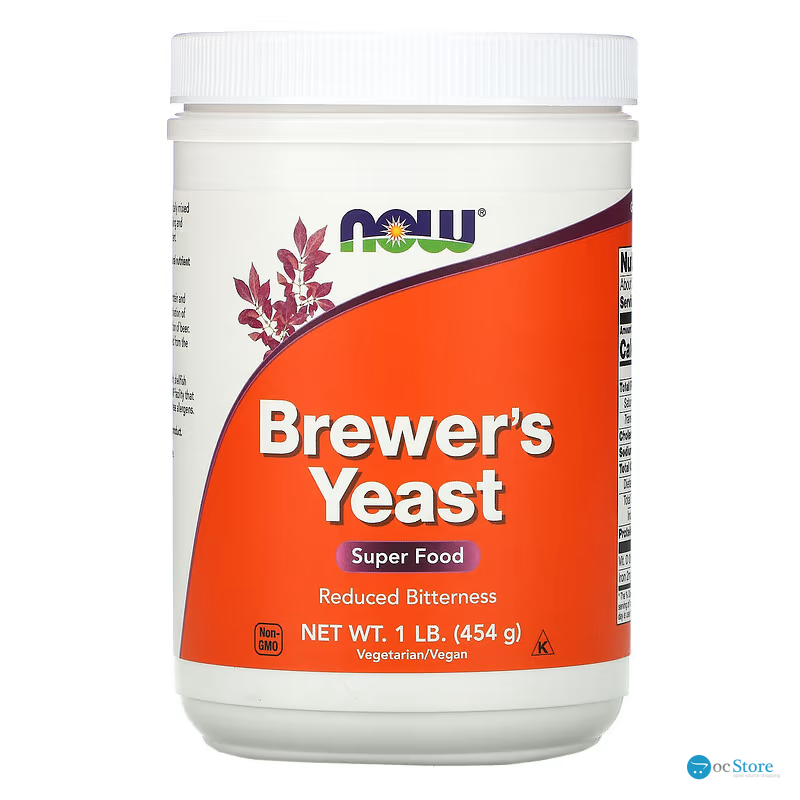 Пивні дріжджі, Brewer's Yeast, Now Foods, Super Food, 454 гр.