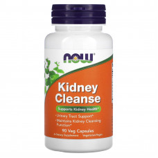 Очищення нирок і сечового міхура, Kidney Cleanse, Now Foods, 90 вегетаріанських капсул