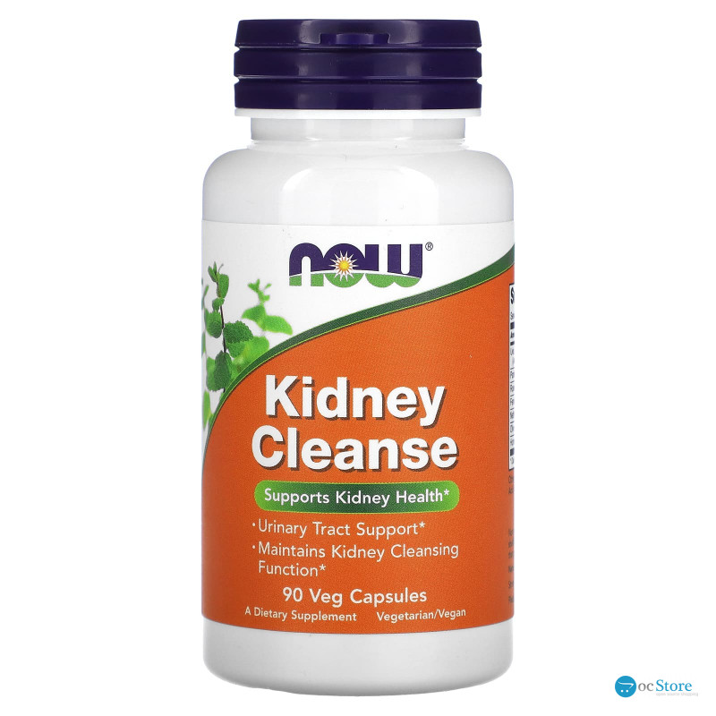 Очищення нирок і сечового міхура, Kidney Cleanse, Now Foods, 90 вегетаріанських капсул