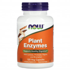 Ензими, Plant Enzymes, Now Foods, ферменти, 120 капсул