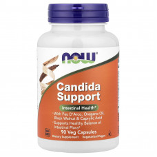 Протикандидний засіб, Candida Support, Now Foods, 90 вегетаріанських капсул