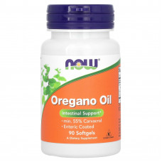 Масло орегано, Oregano Oil, Now Foods, 90 гелевих капсул