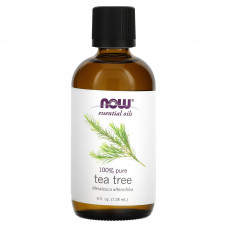 Масло чайного дерева, Tea Tree, Now Foods, Essential Oils, 118 мл.