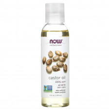 Касторове масло, Castor Oil, Now Foods, Solution Oils, 118 мл