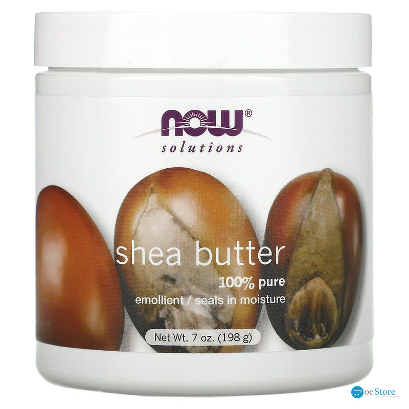 Олія ши, Shea Butter, Now Foods, Solutions, 198 г