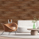 Самоклеюча вінілова плитка 152.4х914.4х1.5мм Темне дерево, ціна за 1 шт. (СВП-004) Матова SW-00000222