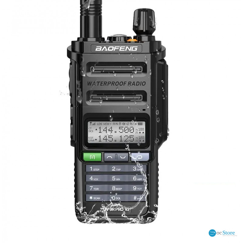Рація Baofeng UV-9R Pro V2 8W black
