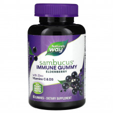 Чорна бузина, Sambucus Gummies, Nature's Way, 60 таблеток