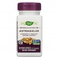 Астрагал, Astragalus, Nature's Way, стандартизований, 60 веганських капсул