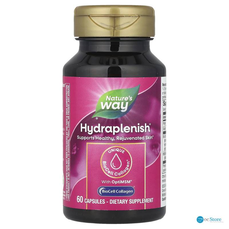 Гіалуронова кислота + МСМ, Hyaluronic Acid With MSM, Nature's Way, 60 капсул
