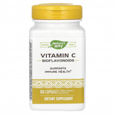 Вітамін С, Vitamin C, Nature`s Way, 1000 мг, 100 капсул (500 мг на капсулу)