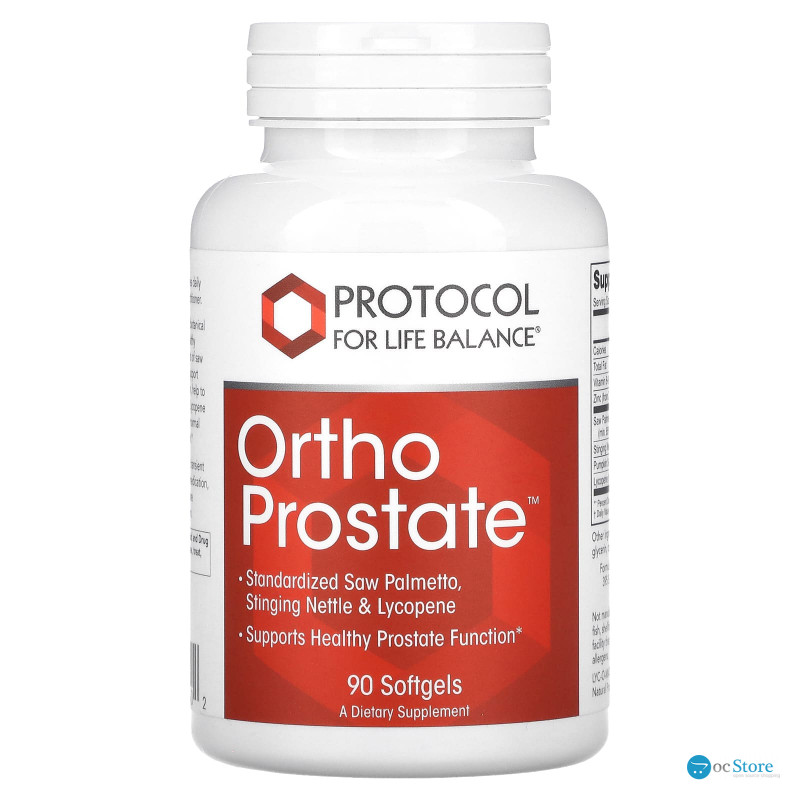 Підтримка простати, Ortho Prostate, Protocol for Life Balance, 90 гелевих капсул