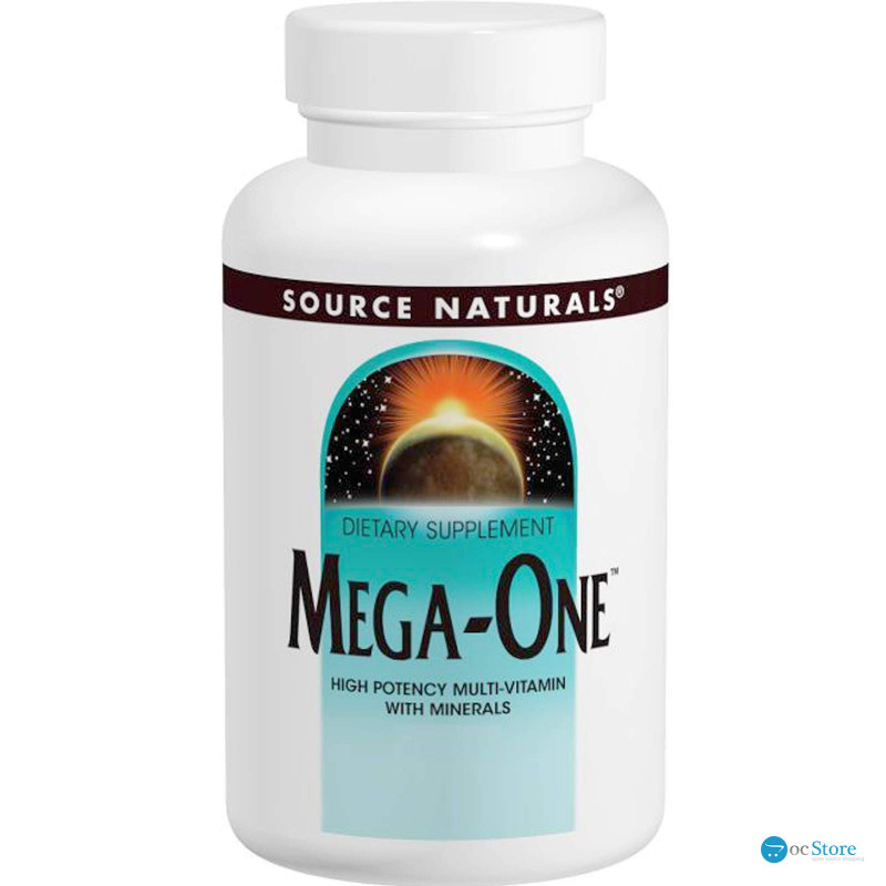 Мультивітаміни з мінералами, Multi-Vitamin with Minerals, Source Naturals, по 1 на день, 90 таблеток