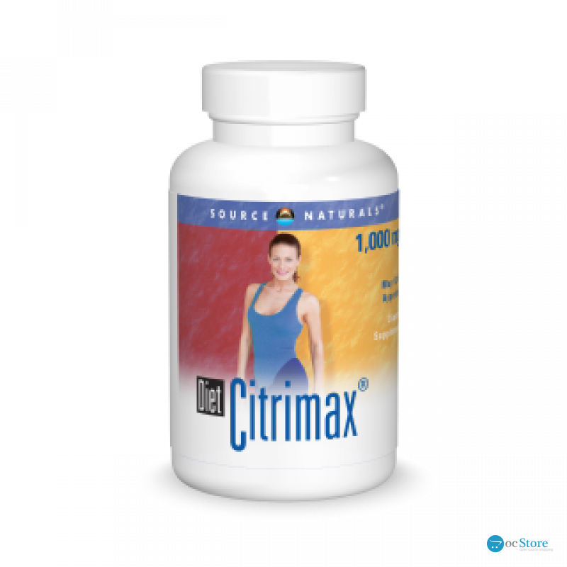 Комплекс для схуднення, Diet Citrimax, Source Naturals, 1000 мг, 90 таблеток