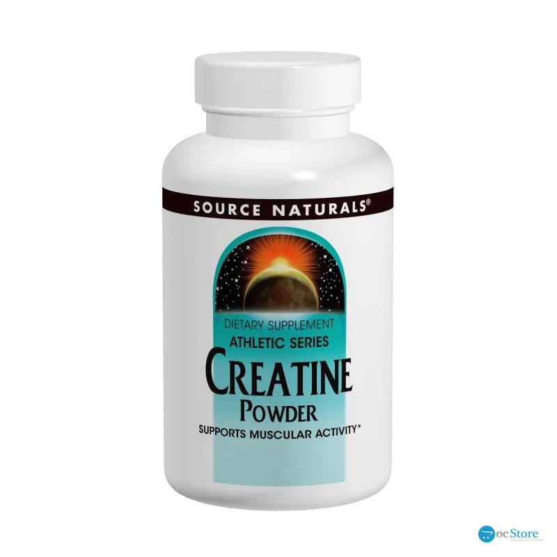 Креатин, Creatine, Athletic Serie, Source Naturals, 453,6 г