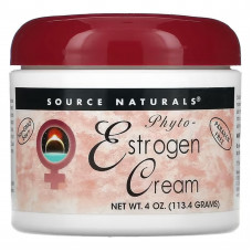 Фіто-естроген крем, Phyto-Estrogen Cream, Source Naturals, 113.4 г