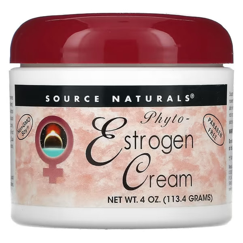 Фіто-естроген крем, Phyto-Estrogen Cream, Source Naturals, 113.4 г