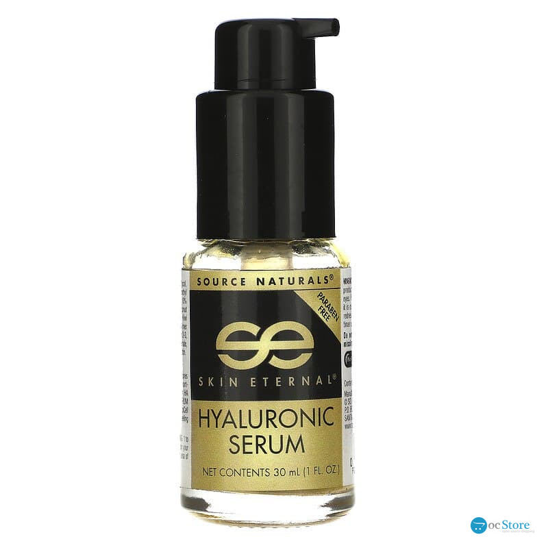 Сироватка з гіалуроновою кислотою, Hyaluronic Serum, Source Naturals, 30 мл