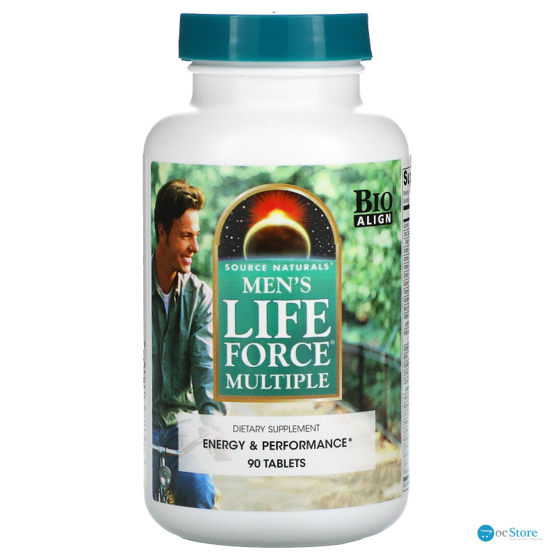 Вітаміни для чоловіків, Men's Multiple, Source Naturals, 90 таблеток