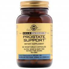 Здоров'я простати (Prostate Support), Solgar, Gold Specifics, 60 вегетаріанських капсул