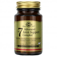 Зміцнення суглобів, No. 7, Joint Support & Comfort, Solgar, 30 вегетаріанських капсул