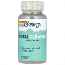 Очищувач сечової кислоти, Total Cleanse Uric Acid, Solaray, 60 капсул