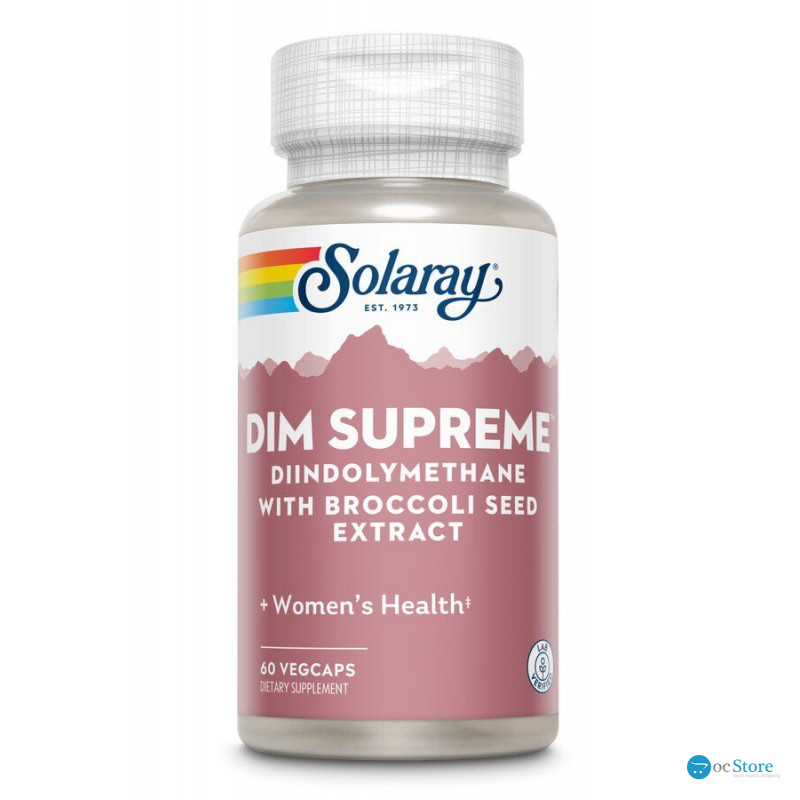 DIM комплекс (Диіндолілметан), DIM Supreme, Solaray, 60 капсул